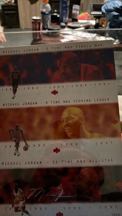 Michael Jordan Upper Deck Trading Card Set