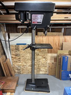 Craftsman 15½" Floor Drill Press, One Owner, Excellent
