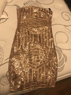 Glittery dress from fashion nova