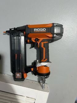 Ridgid 18 Gauge Brad Nailer
