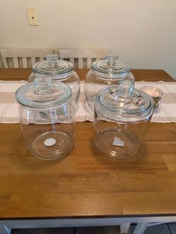 Large glass jars