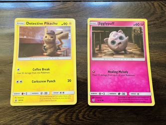 Pokémon card Detective Pikachu