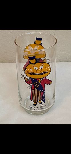 Vintage Mayor McCheese Collector Series Glass