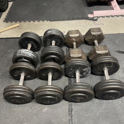 570lb Dumbbells 