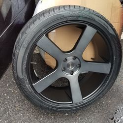 22in rims and tires (New NEVER USED)