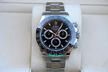 ROLEX 126500 DAYTONA COSMOGRAPH WATCH BLACK - T9416