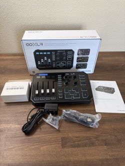 TC Helicon Go XLR GoXlr Audio Interface LIKE NEW
