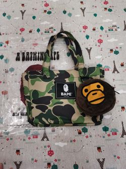 Bundle 2 A bathing ape bape baby milo tote shoulder bag