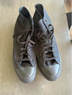 All black Chuck Taylors