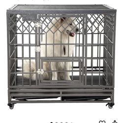 Heavy Duty 42in Dog Cage