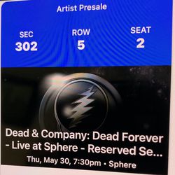 Dead And Company At The Sphere