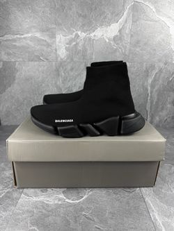Balenciaga Speed 2.0 Black Sock Sneakers
