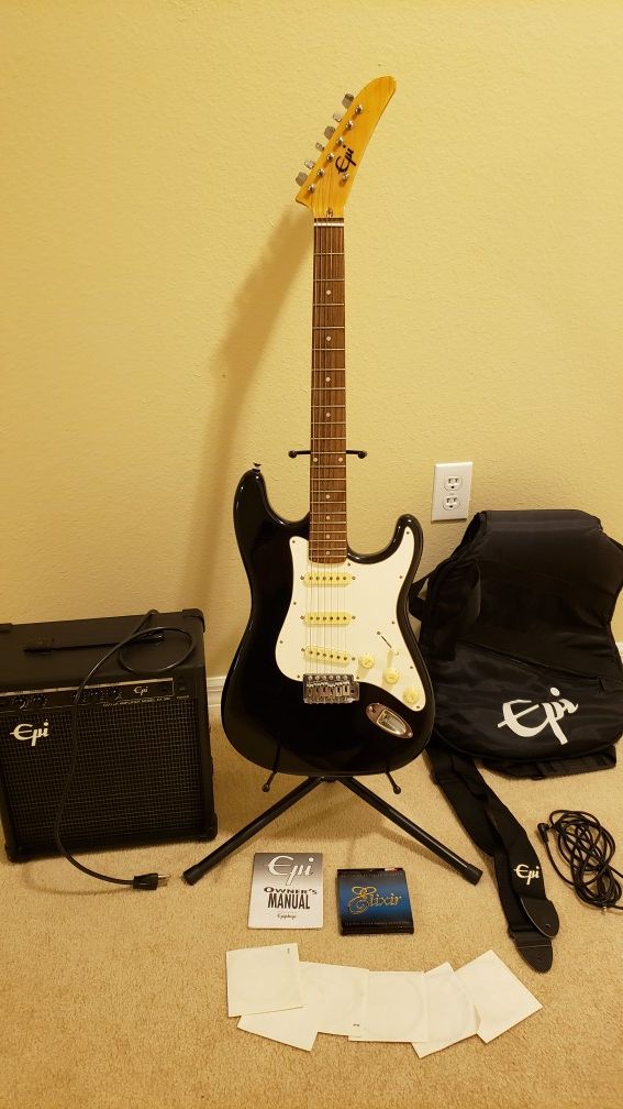 Epi electric Guitar package