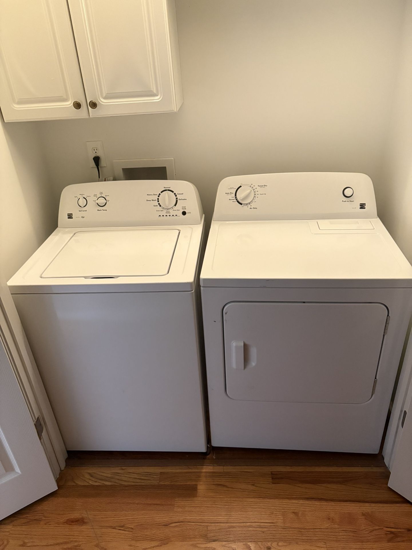 Kenmore Series 100 Washer/Dryer Set