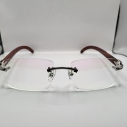 Cartier Glasses Rimless(Clear)Personality