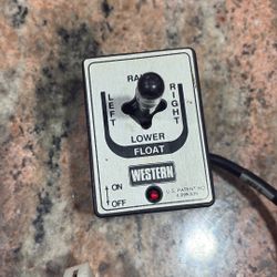 Western Snow Plow Controller In Good Working Condition 