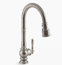 Kohler K-99259-VS Artifacts Pull-Down Kitchen Faucet – Vibrant Stainless