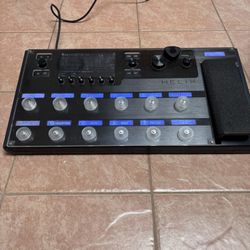Line 6 Helix Floor Guitar Multi Effects Pedal & Backpack