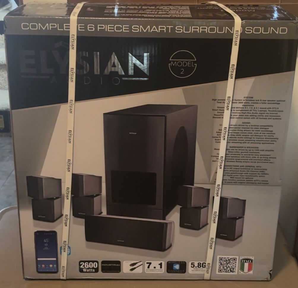 Elysian- Complete 10  Piece Smart Surround Sound 
