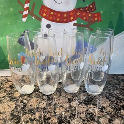 Bridal Shower Glass Set