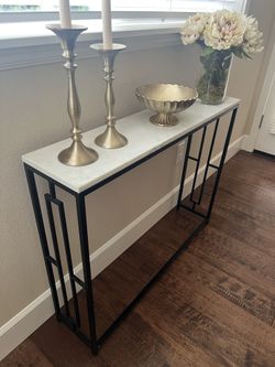 Marble Console Table