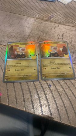 Jangmo-o 110/128 Holo Pokémon Cards x2