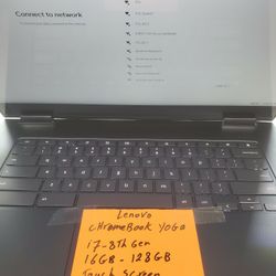 Lenovo Chromebook 15.4 i7. 8th Gen