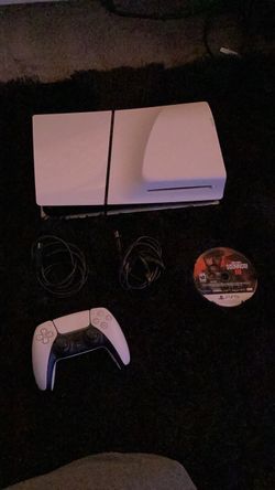 Sony PlayStation 5 Slim Disc Console with Controller and MWF 3