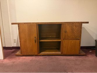 Wood Media/office cabinet