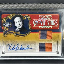 2008 Celebrity Cuts Movie Stars Sig. Prime Materials Rob Schneider /5 SEALED