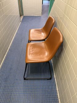2 Leather Chairs