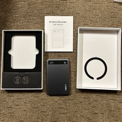 Note Taking AI Voice Recording Device, 60hr Battery Life