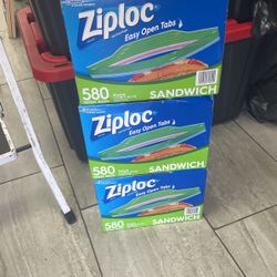 Ziploc 12$ Each 580 Bags