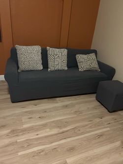 Grey sofa