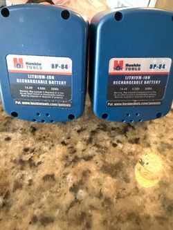 Rechargeable batteries Huskie