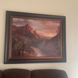 Brown Picture Frame