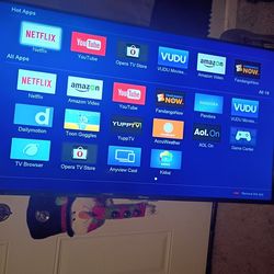 50 inch Hisense smart tv 4k uhd OBO