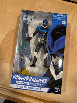 Power Rangers Psycho Blue Ranger Figure