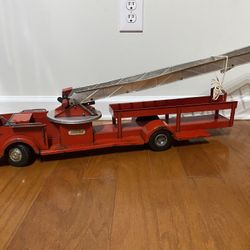 Doepke Rossmoyne Fire Engine Aerial Ladder Truck 28" 