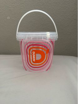 LIMITED EDITION Dunkin Donuts Bucket 48OZ