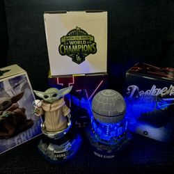 LA DODGERS STAR WARS NIGHT “GROGU”/  DEATH STAR 