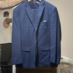 Blue Blazer And Pants 44 Blazer And 42 Pants