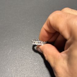 Iced Out wedding band