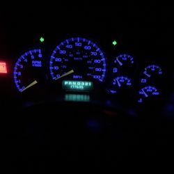 Blue 9️⃣9️⃣-0️⃣2️⃣ Led Chevy Gmc Cluster 