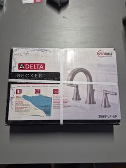 Delta Becker Two-Handle Bathroom Faucet 35891LF-SP