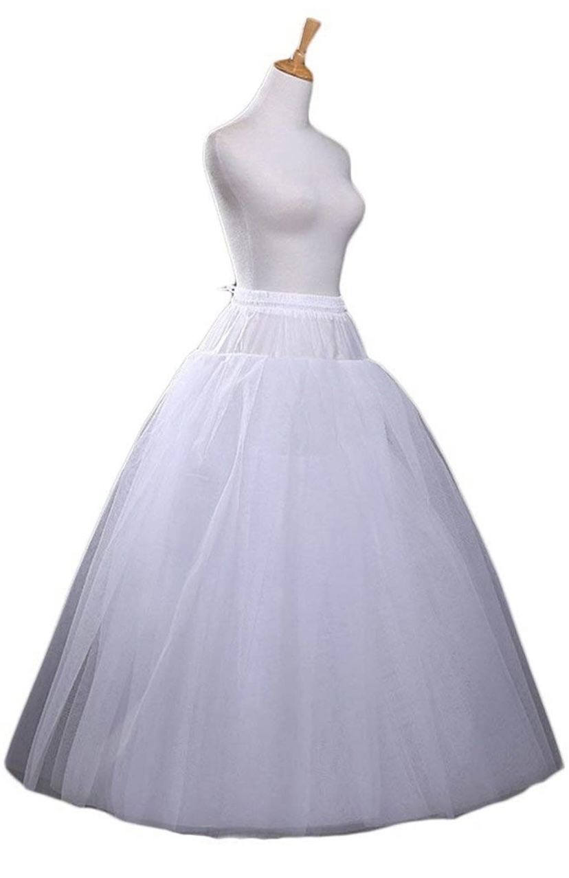A-line Hoopless Petticoat Crinoline 