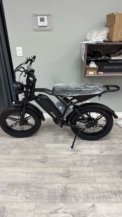 🏍️ TST R002 Moped-Style eBike – 1500W | Full Suspension | 32 MPH — LAST ONE IN STOCK