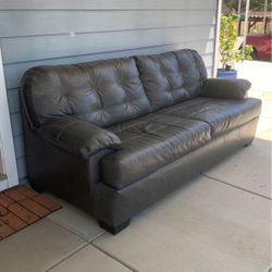 Leather Sofa. 