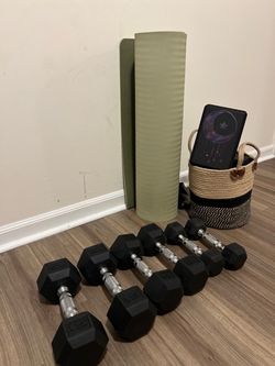 Dumbbells Weight Pairs (15lbs, 10lbs, 5lbs)
