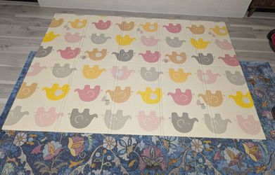 Portable Folding Play Mat - Little Elephant $45